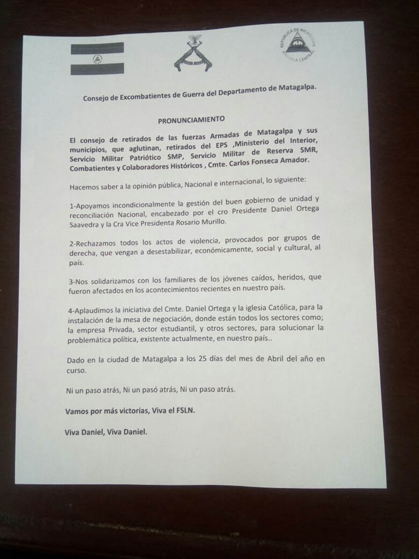 comunicado